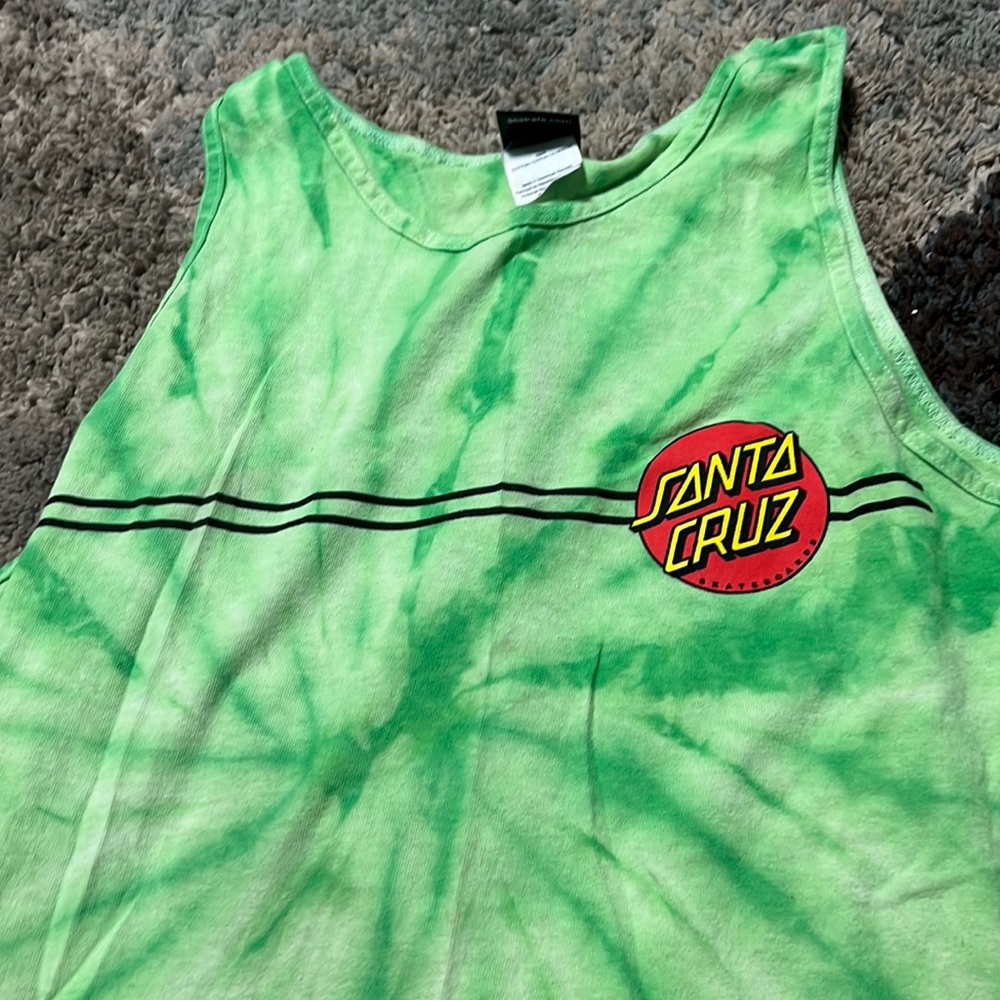 Green Santa Cruz shirt